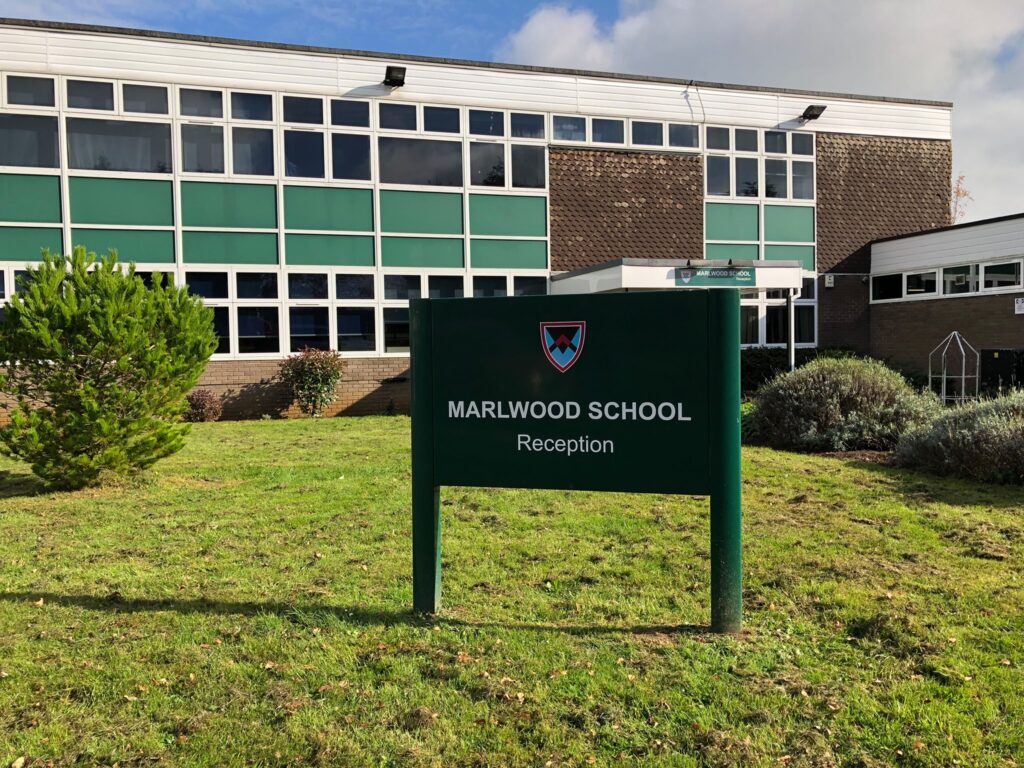 Marlwood school in Olveston Parish Council